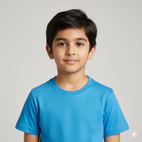 Cotton kids round neck t-shirts manufacturers in pune